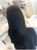 艶髪×ブルーブラック