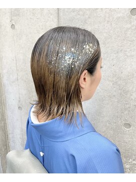 プリンシペ(PRINCIPE) 着物に合わせたボブのツヤ髪スタイル♪