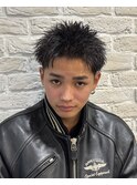 王道ボックススパイキーショート