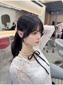 韓国風顔周り♪/髪質改善/縮毛矯正レイヤーカット/新宿/西新宿