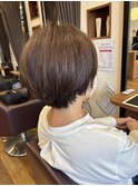襟足すっきり×大人きれいなショート