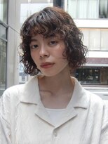 ノラギンザユー(NORA GINZA/U)&nbsp;ボブパーマフレンチボブニュアンスパーマ