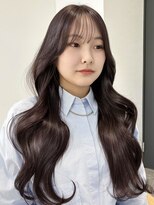 ビューシンサイバシ(VIEW SHINSAIBASHI)&nbsp;ロングレイヤーブリーチなしダブルカラーラベンダー10代20代