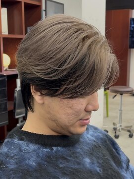 初カラー人気1位ミルクティーベージュアウターカラー