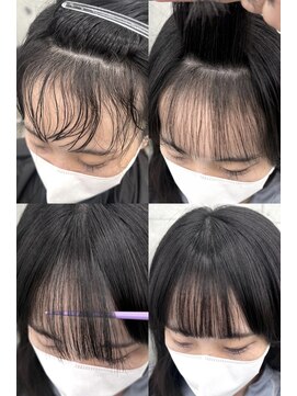 カノイ 銀座中央通り(KANOI) もう前髪で悩まない！地毛風前髪矯正