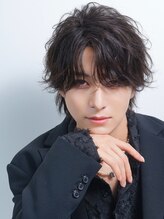 ＜*マッシュ×ツイストスパイラルパーマ*＞清潔感あるスタイル！［渋谷/メンズ/メンズパーマ/眉毛］