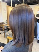 縮毛矯正で扱いやすく