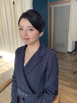 美容堂 大人女性パーティーヘアメイク