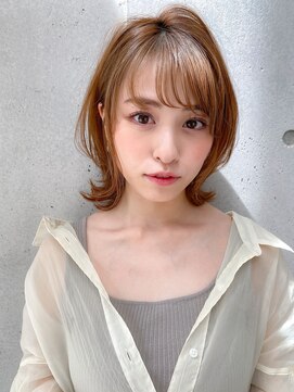 リヤン 表参道(lyann) セミディイメチェンくびれヘア前髪似合わせカットうる艶髪