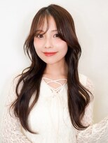 ラフィスヘアー シャルム 渋谷店(La fith hair charme) 【La fith】ゆるふわロング×ビターモカベージュ×韓国風ヘア