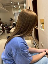 ブロッサム プラウドシティ志木本町店(Blossom)&nbsp;透明感くすみカラー×髪質改善トリートメント　[志木/髪質改善]