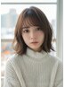 【平日限定】ブリーチなしWカラーで透明感のあるツヤ髪へ