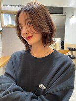 サンド 池袋(sand)&nbsp;前髪なしくびれボブ
