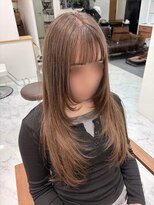 アントワープヘアー 知多半田駅前店(Antwerp hair) フェイスレイヤー ミルクグレージュ