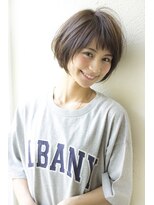 エル 横浜 ウエスト(eL 横浜 west) 40代人気 乾かすだけで決まる 小顔効果抜群 美人ショートボブ
