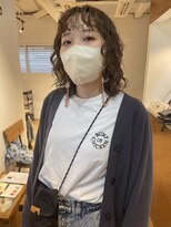 オルネ 代官山(OLUNE)&nbsp;ボブウルフパーマ/伸ばしかけパーマ/代官山/パーマ/