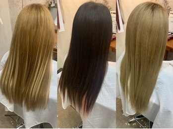 ショウルーム 天王寺(SHOWROOM)の写真/専門店だからできるお手頃プライス！品質にこだわっているからこそ、綺麗に馴染んで自然な仕上がりに♪