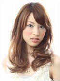 ★透明感とリラックス感を感じさせるソフトカール★