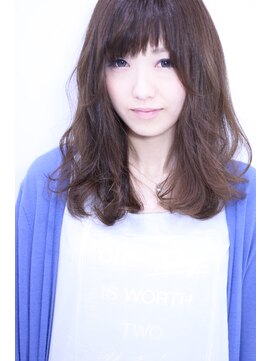 オーティティ(O-TETE) O-tete ラベンダーグレージュ×ミディアム