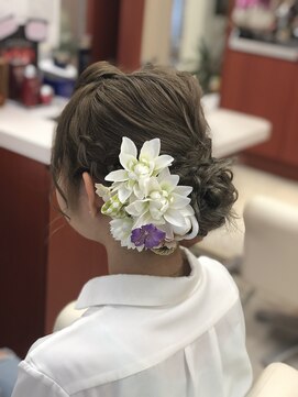 アーリッシュメイクアストーリーノース(arlish make a story north) arlish north  池田絵理　お呼ばれヘアセット2020年 Spring