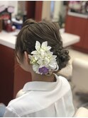 arlish north  池田絵理 お呼ばれヘアセット2020年 Spring
