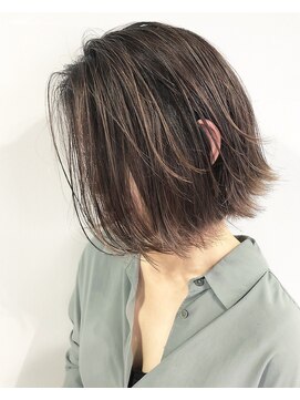 サングース(Sungoose) sungoose tokyoネオウルフウェーブパーマフォギーベージュ耳掛け