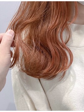 ジーナ 池袋(Zina) 【Zina池袋】イメチェン毛先パーマ耳かけ×フォギーベージュ