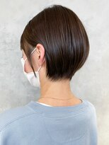 アイティーバイアルバム 八王子店(IT by ALBUM)&nbsp;丸みショート_ダークアッシュチェリーブラウン_ba325971