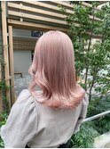 ミルクティーピンク＊ピンクブロンド