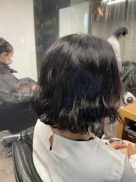 シェル 吉祥寺(shell) 大人可愛いミディアムボブスタイル