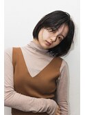 ナチュラルボブ×フェイスレイヤー