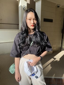 コミレ(COMILE) インナーを生かしたブルーブラック