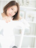 外国人風艶カラー小顔前下がりかきあげボブc5上尾20代30代40代