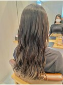 グラデーショングレージュ/流れるレイヤー［錦糸町/北千住］