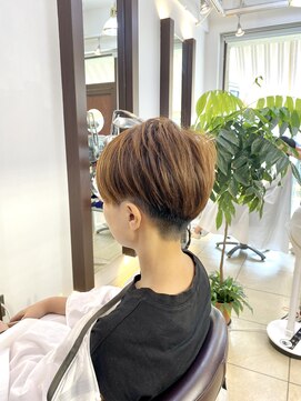 ヘアアーク(HAIR arc) ツーブロックショート#京成大久保#奏の杜#京成津田沼#幕張本郷