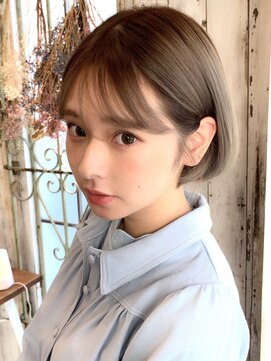 リノ(Lino) 韓流系シースルーバングボブ