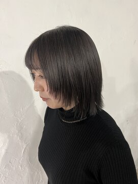 アンフィシュピトロワ(AnFye spi tlow) 【AnFye】顔まわりレイヤー×グレージュカラー♪