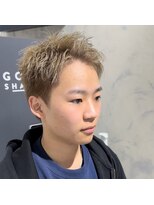 ウェーブ(WAVE)&nbsp;かきあげベリーショート×プラチナミルクティーベージュ