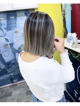 トーク 伊丹本店(TAL'KE) TAL'KE/バレイヤージュ×アッシュグレー_1136