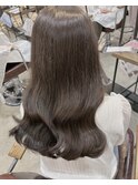 【Lolonois梅田】透けるスモークグレージュ