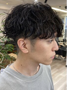 グッドタイムエフティフィフス 横浜西口(GoodTimes ft.fifth) 波巻きスパイラルパーマメンズマッシュツイストスパイラルパーマ