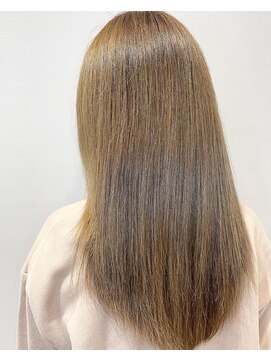 オリジンズヘアーセカンド 守谷店(Origins hair 2nd) ルクシュベージュ×「髪質再生」BYKARTE 5step TR