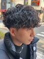 エルマーク 梅田(L-MARK) 再現性抜群のマッシュ×波巻きパーマ［梅田/メンズパーマ］