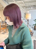 グリーン(green)&nbsp;ピンクバイオレット　misaki