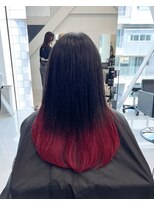 アライブ キチジョウジ(ALIVE Kichijoji) 【ALIVE吉祥寺】ワインレッドグラデーションカラー