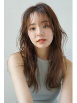 パール(PearL)&nbsp;【PearL】抜け感エアリーカールパーマ/セミディ/20代30代ヘア