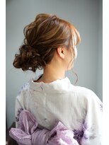 チェロ(CHERO)&nbsp;★ヘアアレンジ&浴衣の着付け＃アレンジ＃着付け＃浴衣
