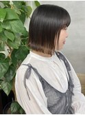 外はねボブ/ぱつっとボブ/あごラインボブ