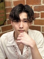 プレミアムバーバー 原宿店(PREMIUM BARBER produce by HIRO GINZA)&nbsp;リバースセンターパート