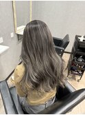 コントラストハイライト シルバーグレー